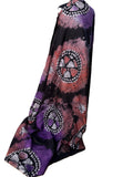 Batik Fabric — Dotted Mandala Tie-Dye Print