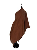 Aso Oke Cognac Brown Solid Fabric