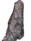 Batik Fabric — Diagonal Hatched Diamond Print