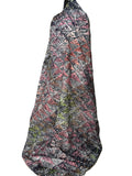 Batik Fabric — Triangle Mosaic Print