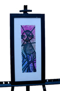 African Spirit Child — Original Batik on Paper