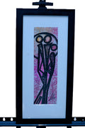 African Couple — Original Batik on Paper