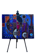 African Jazz Musicians — Original Painting on Canvas