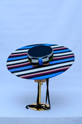 Aso Oke Wide Brim Percher Hat