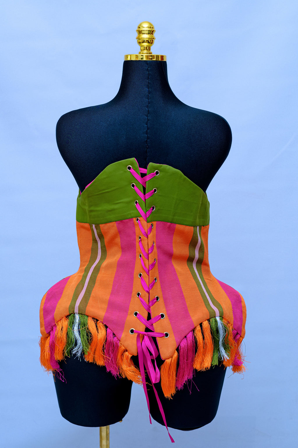 Aso Oke Corset